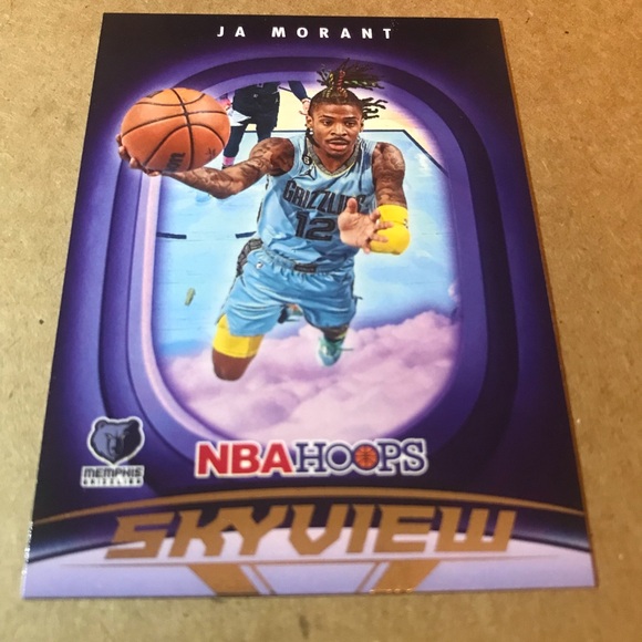 NEW!💯 JA MORANT MEMPHIS GRIZZLIES 2024 PANINI SKYVIEW NO.13 BASKETBALL CARD!🤩 - Picture 8 of 10